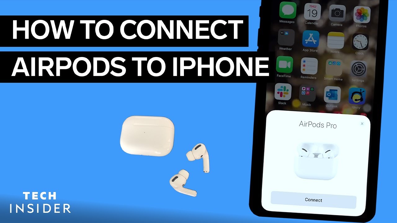 Connecting AirPods