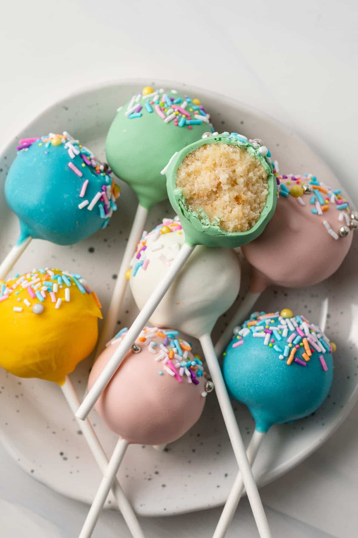 Delicious cake pops