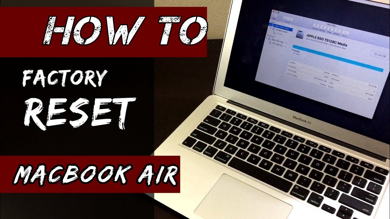 How to reset MacBook Air