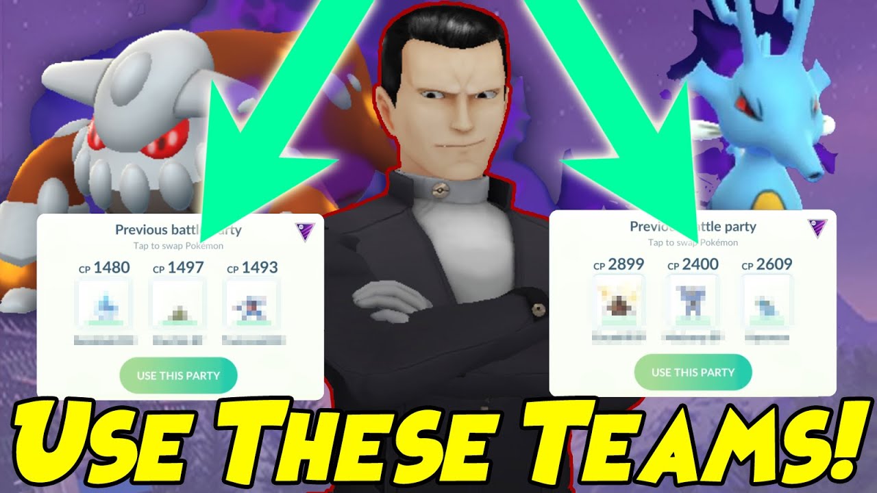 Giovanni Battle in Pokémon GO