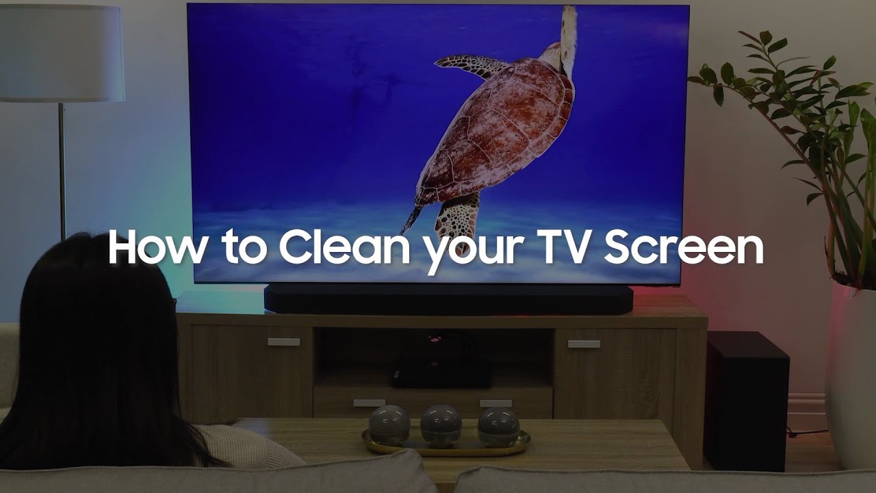 TV screen maintenance tips