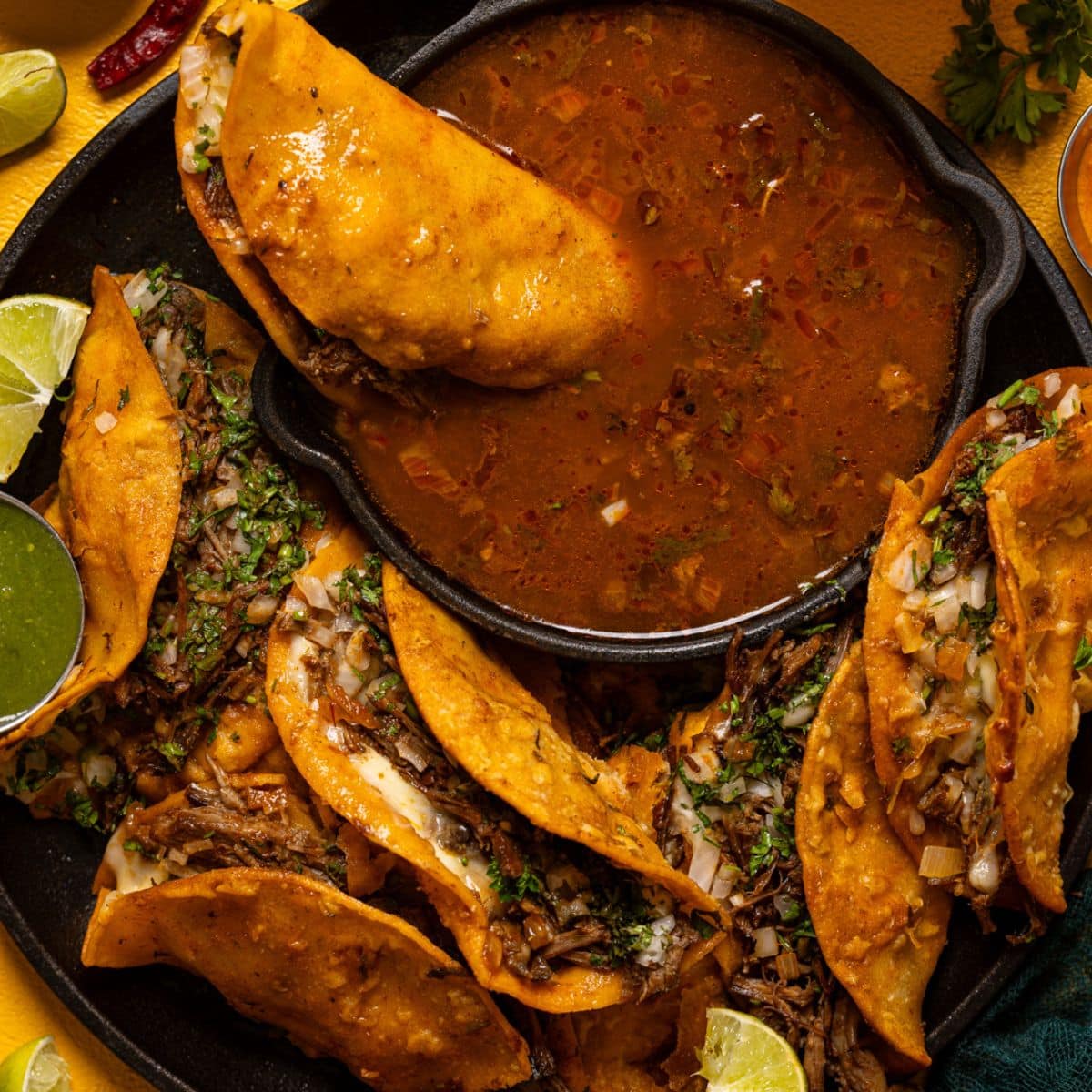 Delicious Birria Tacos