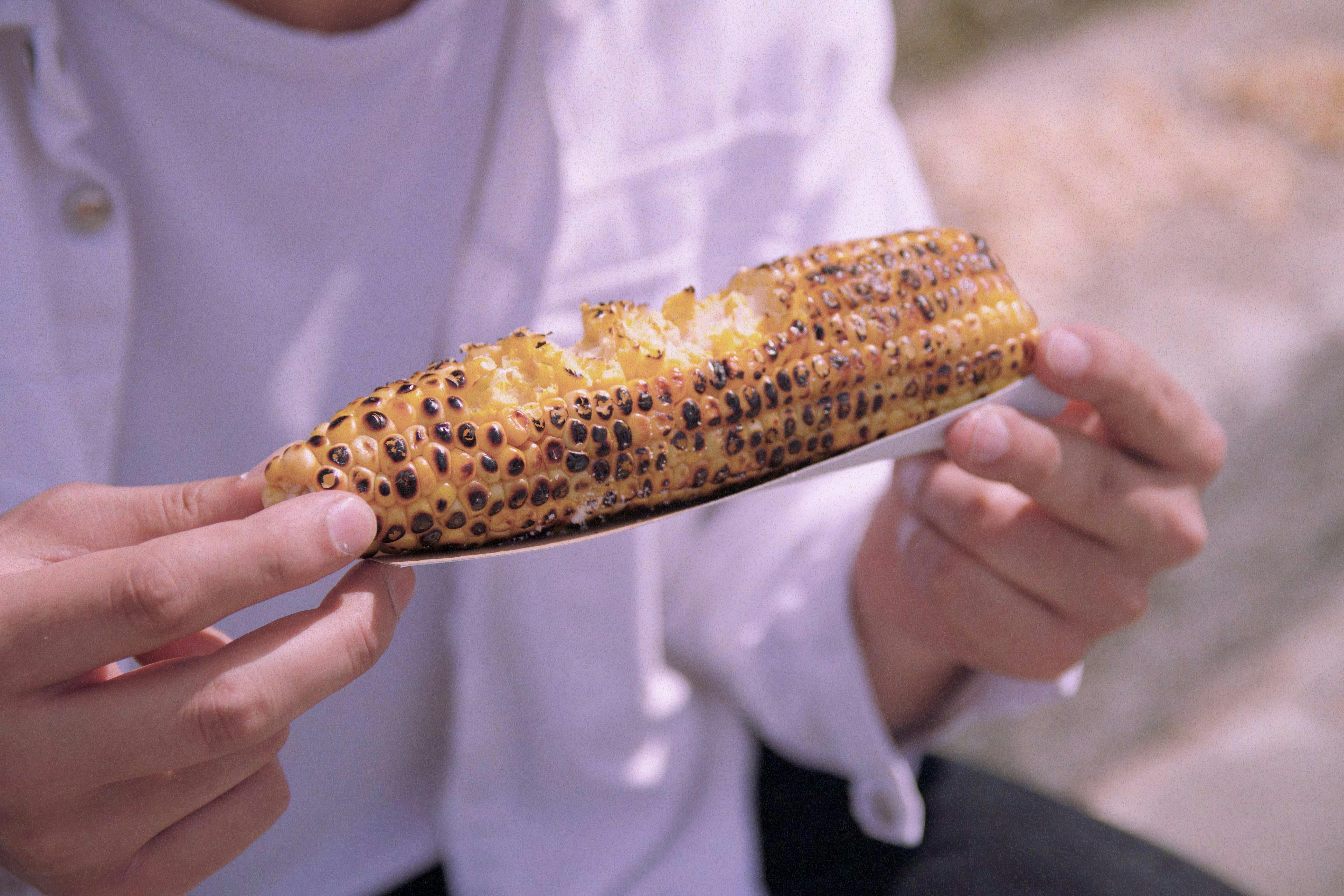 Microwaved Corn on the Cob